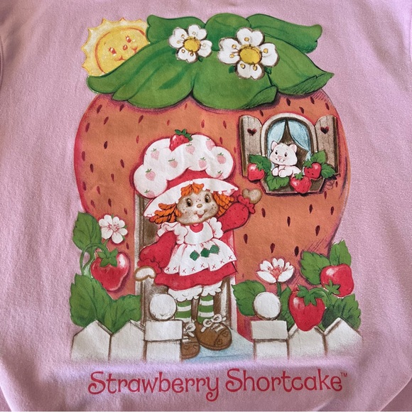 Strawberry Shortcake Pink Sweatshirt - Picture 5 of 10